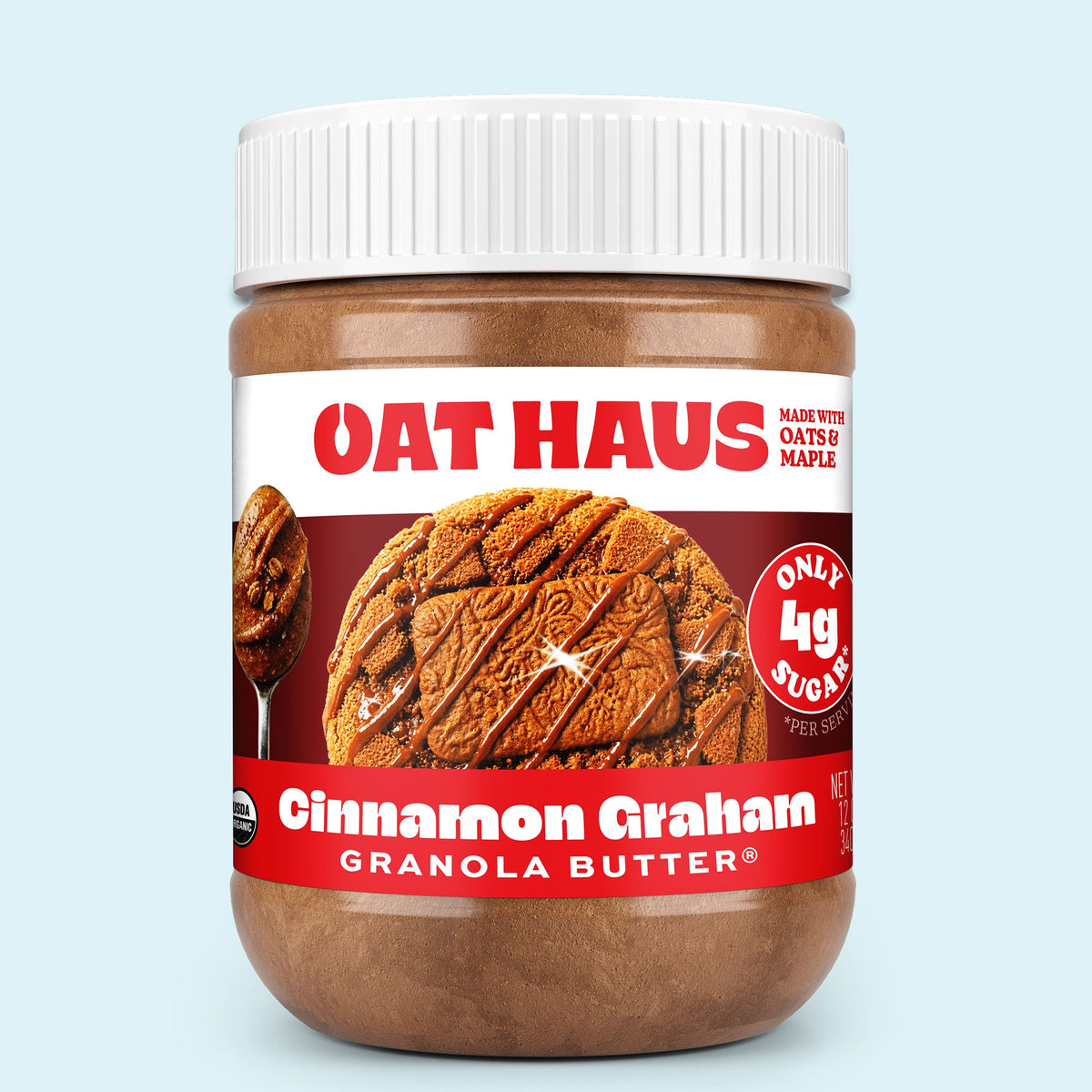 Cinnamon Graham Granola Butter